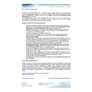 Allgemeine Informationen zum Wasserzählerwechsel